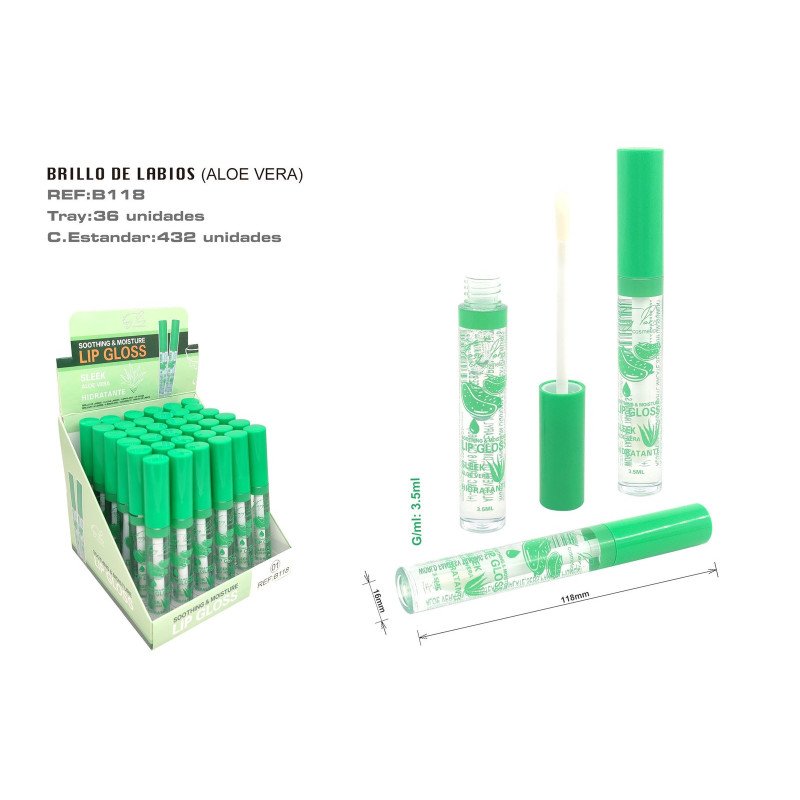 B.LABIOS HIDRATANTE ALOE VERA 36/U 432/U