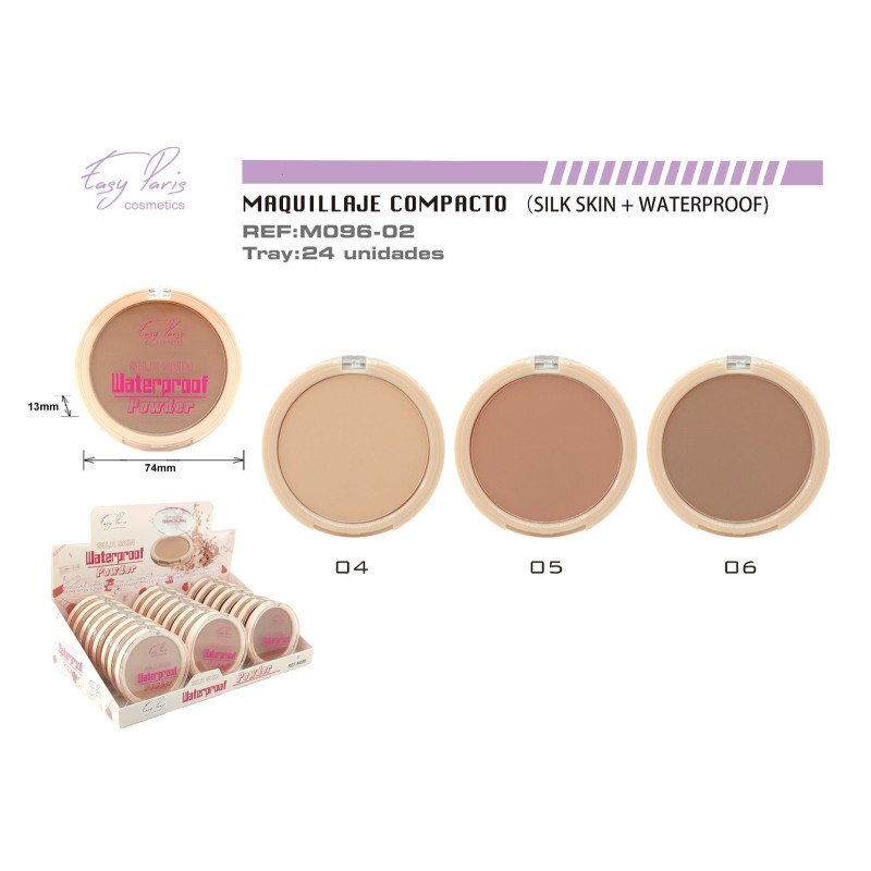 MAQ.COMPACT SILK WATERPROOF 24/U 288/C