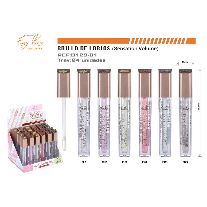 B.DE LABIAL HIDRATANTE EFECTO VOLUMEN 24/U  288/C