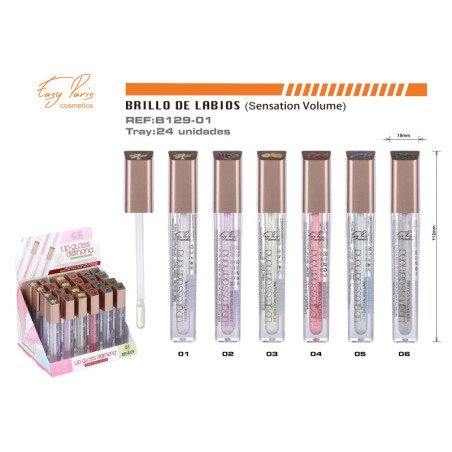 B.DE LABIAL HIDRATANTE EFECTO VOLUMEN 24/U  288/C