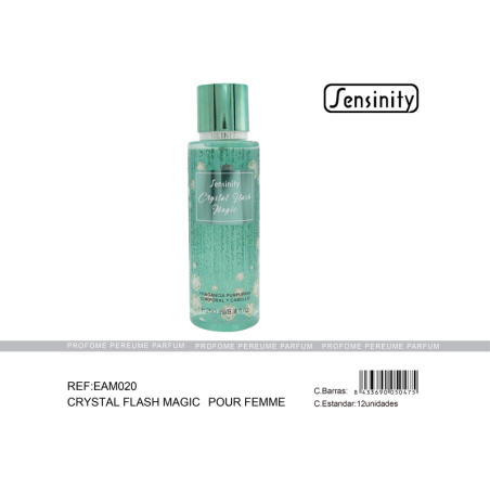 CRYSTAL FLASH MAGIC BODY Y CABELLO 250ML