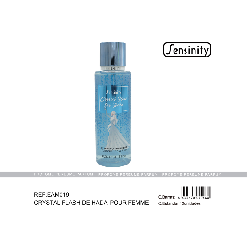 CRYSTAL FLASH DE HADA BODY Y CABELLO