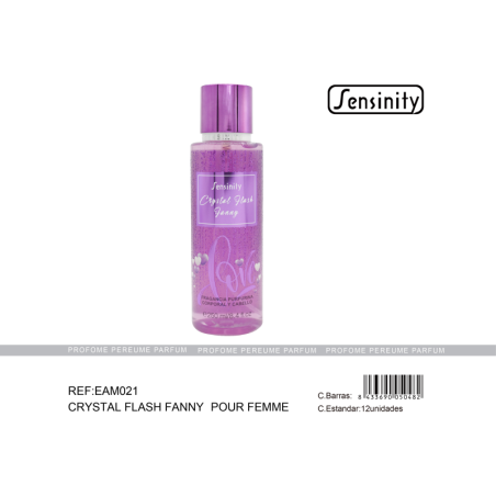 CRYSTAL FLASH FANNY BODY Y CABELLO 250ML