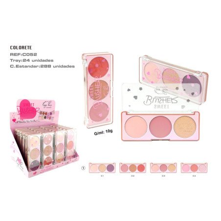 COLORETE BLUSHER 24/U 288/U