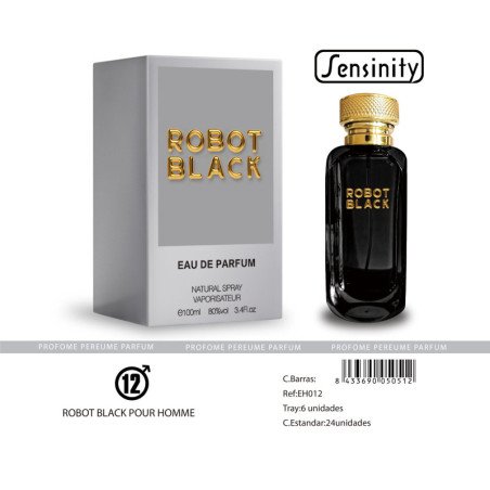 ROBOT BLACK POUR HOMME