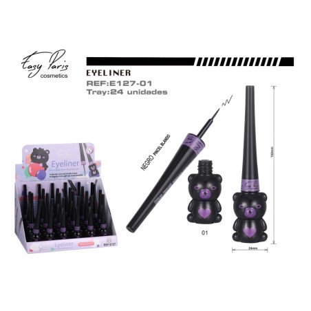 EYELINER LIQ.NEGRO PINCEL BLAND.24/U 288/C