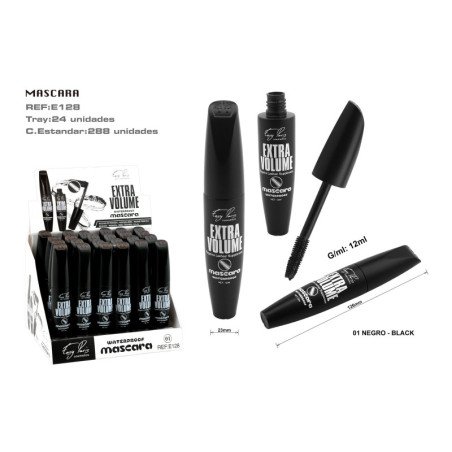 MASCARA EXTRA VOLUME NEGR 24/U 288/U