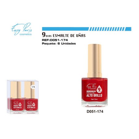 LACA DE UÑAS 9 DIAS 6/U 144/U