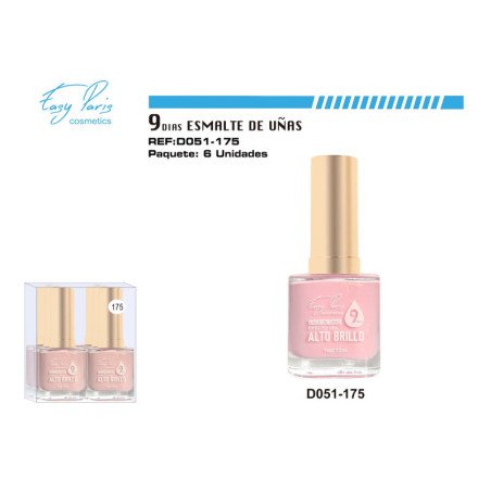 LACA DE UÑAS 9 DIAS 6/U 144/U