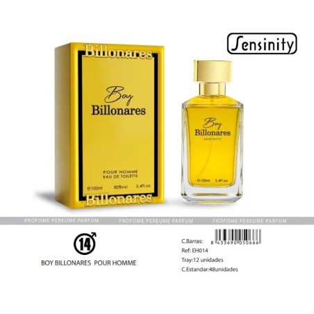 BOY BILLONARES  POUR HOMME