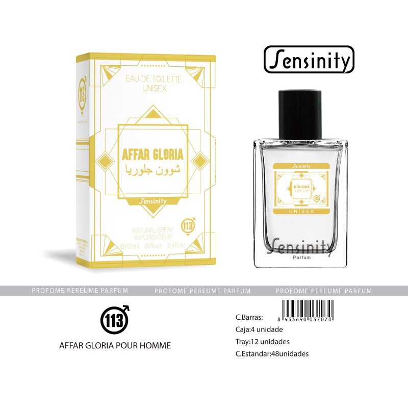 AFFAR GLORIA POUR UNISEX SENSINITY