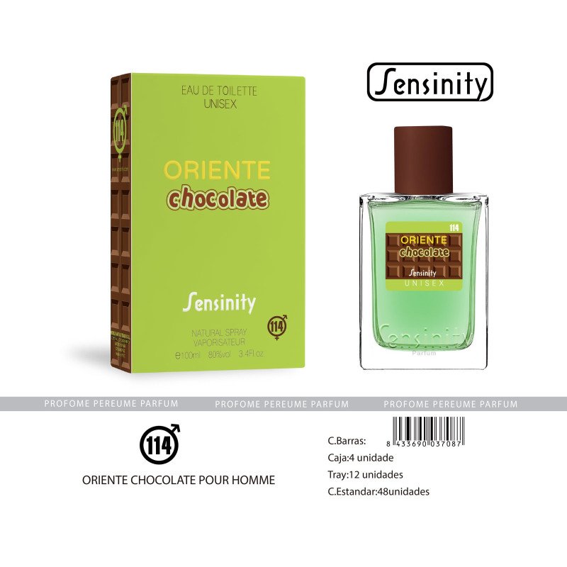 ORIENTE CHOCOLATE POUR UNISEX SENSINITY