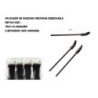 10 APLICADOR MASCARA PESTAÑAS DESECHABLE 12/C