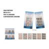 UÑAS POSTIZAS C/ADHESIVO 12/U 600/C