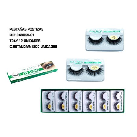 PESTAÑA POSTIZAS 3D 1200/C