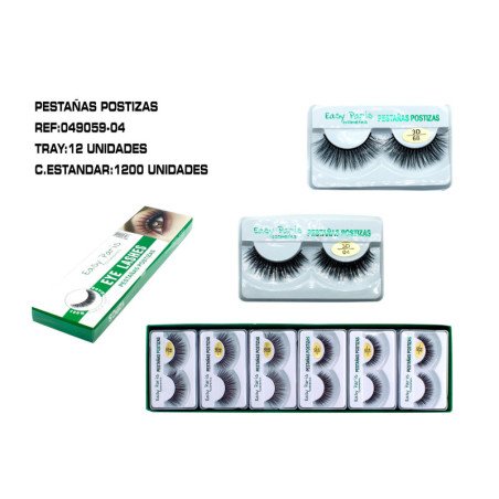 PESTAÑA POSTIZAS 3D 1200/C