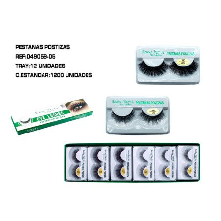 PESTAÑA POSTIZAS 3D 1200/C