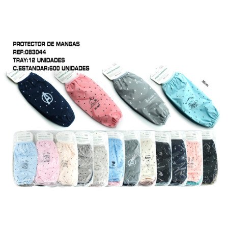 CUBRE MANGAS COL.SURTIDO 30*17CM 12/P