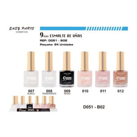 LACA DE UÑAS 9 DIAS 288/U