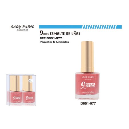 LACA DE UÑAS 9 DIAS 6/U 144/U