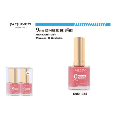 LACA DE UÑAS 9 DIAS 6/U 144/U