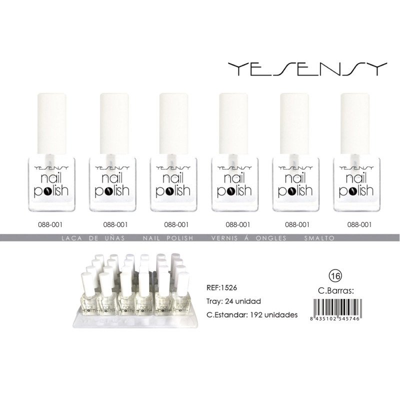 LACA DE UÑAS 24/U