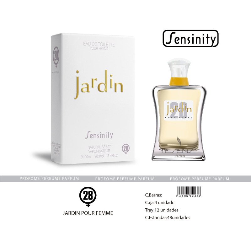 JARDIN POUR FEMME SENSINITY