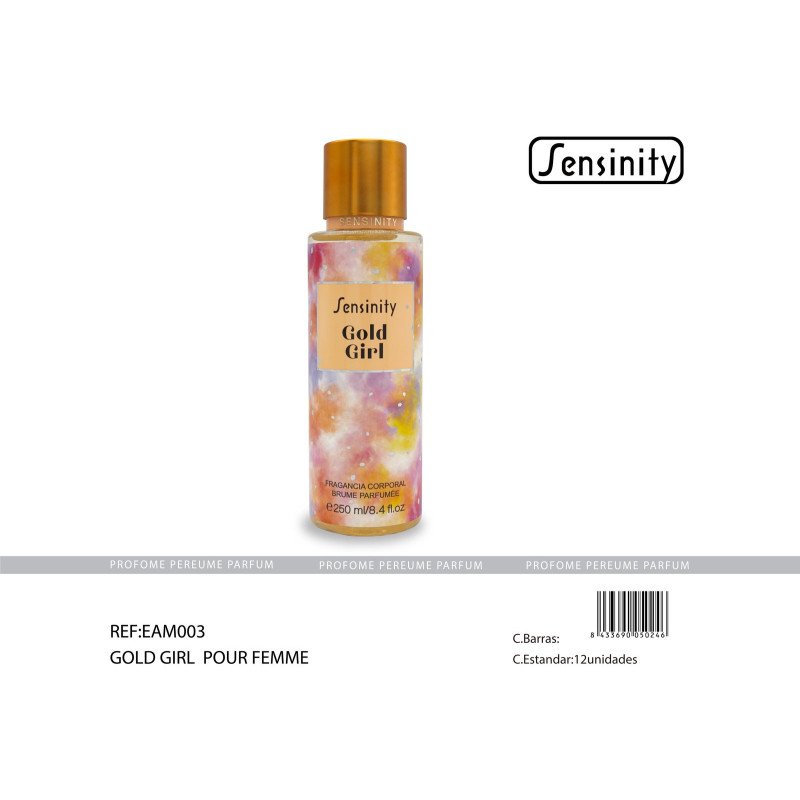 GOLD GIRL CORPORAL 250ML