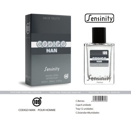 CODIGO MAN POUR HOMME SENSINITY