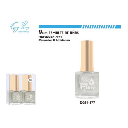 LACA DE UÑAS 9 DIAS 6/U 144/U