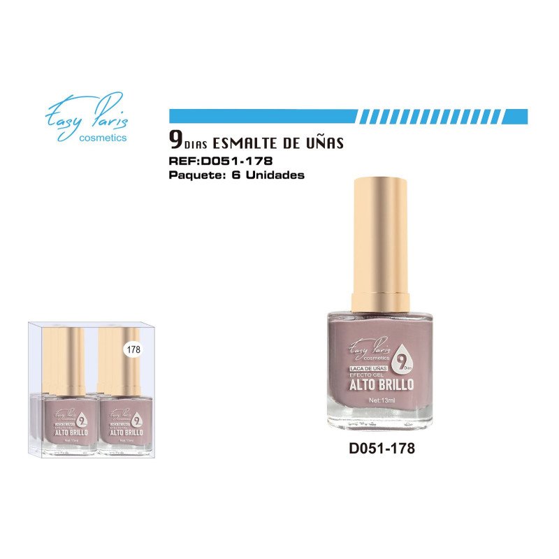 LACA DE UÑAS 9 DIAS 6/U 144/U