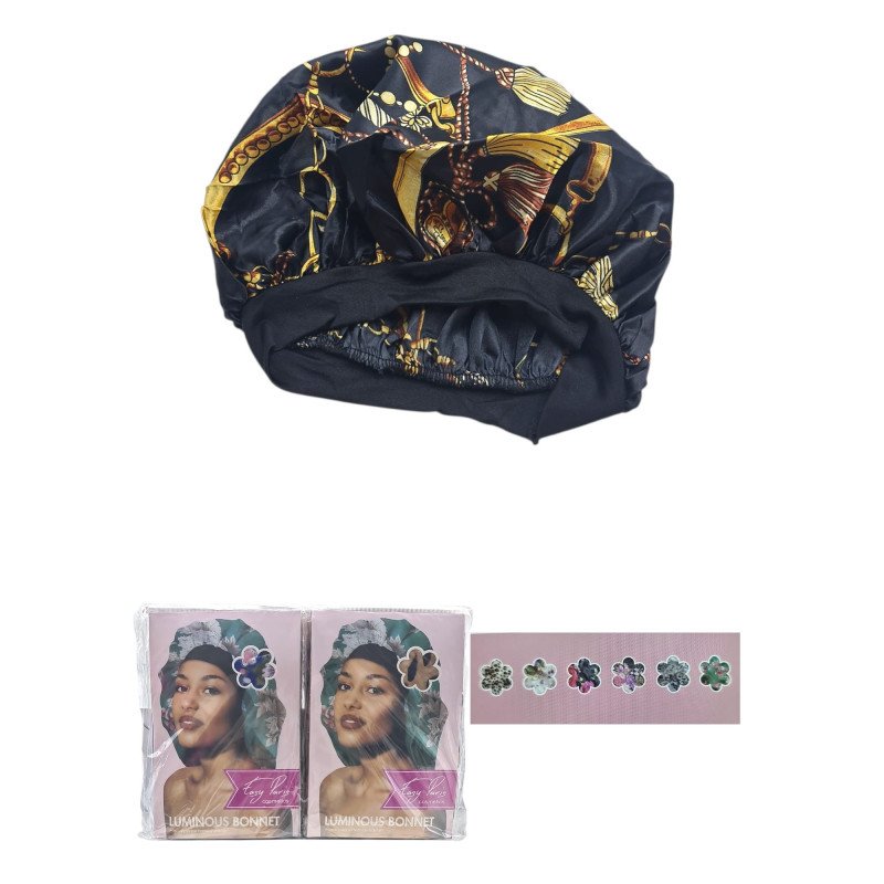 GORRO DE SATEN ESTAMPADO 300/C