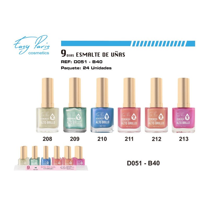 LACA DE UÑAS 9 DIAS 288/U