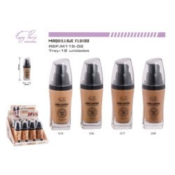 MAQUILLAJE FLUIDO+VIT E 144/U