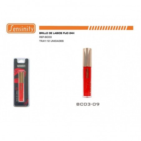 BRILLO DE LABIOS FIJO 24H SENSINITY 12/U 144/U