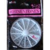 PIEDRA DECORAUÑAS EN RULETA BLANCO 12/U