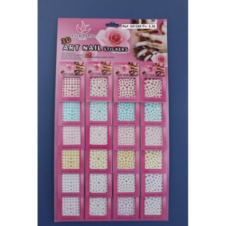 PEGATINAS DE UÑAS 24/U
