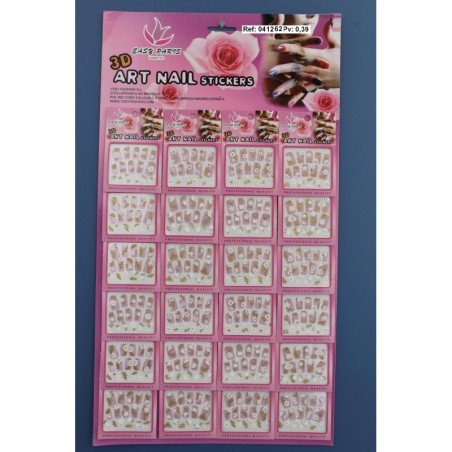 PEGATINAS DE UÑAS 24/U