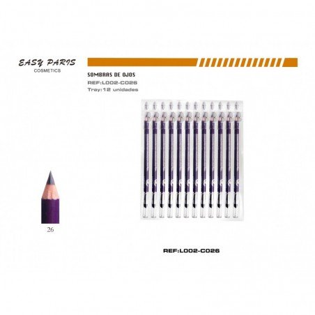 LAPIZ CON SACAPUNTA+DIFUMINADOR 12/U 144