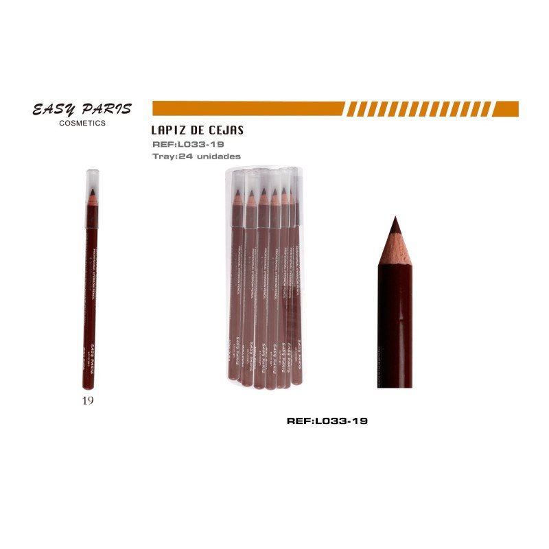 LAPIZ DE CEJAS MARRON BURDEO OSCUR MINA DURA 288/U