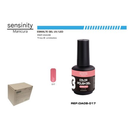 ESMALTE GEL ROSA CORAL UV/LED USO PROFESIONAL
