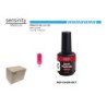 ESMALTE GEL ROSA RUBI  GLITTER UV/LED USO PROFESIONAL