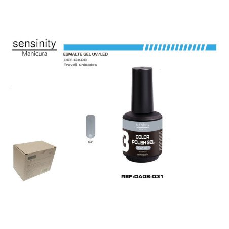 ESMALTE GEL GRIS UV/LED USO PROFESIONAL