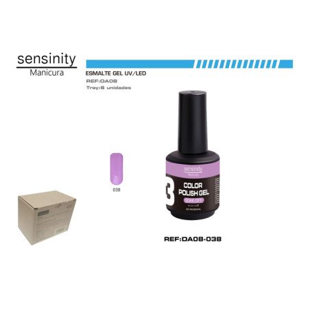 ESMALTE GEL LAVANDA UV/LED USO PROFESIONAL