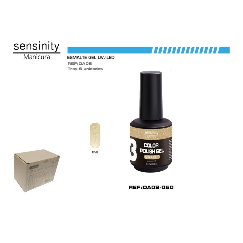 ESMALTE GEL BLANC GLITTER UV/LED USO PROFESIONAL