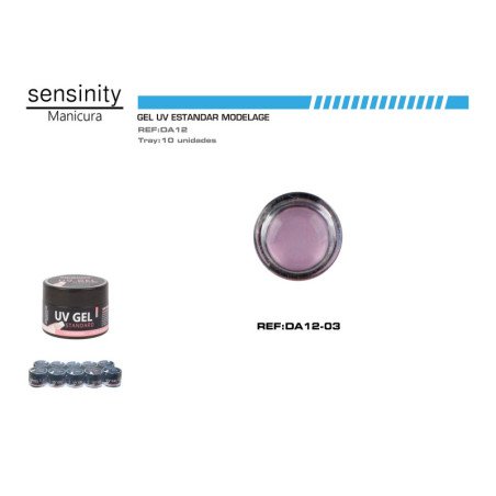 SENSINITY GEL UV COLOR BLANCO ROTO, MODELAGE STANDAR 15ML