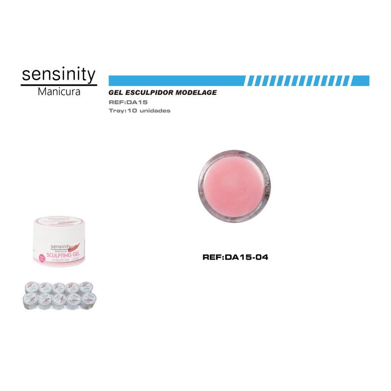 SENSINITY GEL SCULPTING COLOR ROSA CLARO UV/LED  15ML