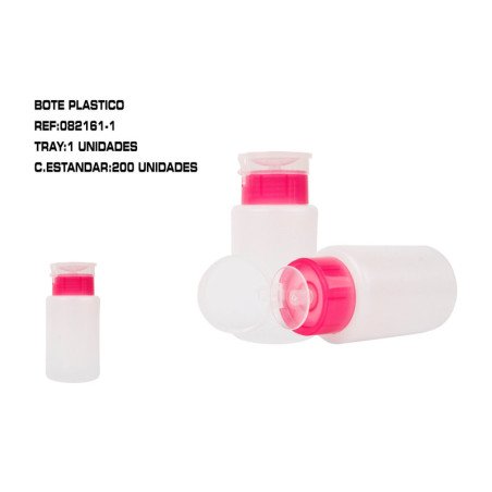 BOTE DE PLASTICO A PRESION 12/U