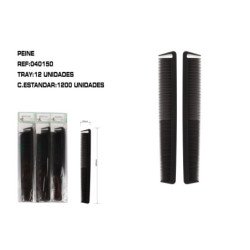 PEINE NEGRO 12/U 1200/U