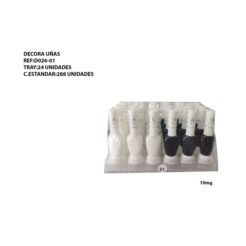 DECORA UÑAS B/N EASY PARIS 288/U